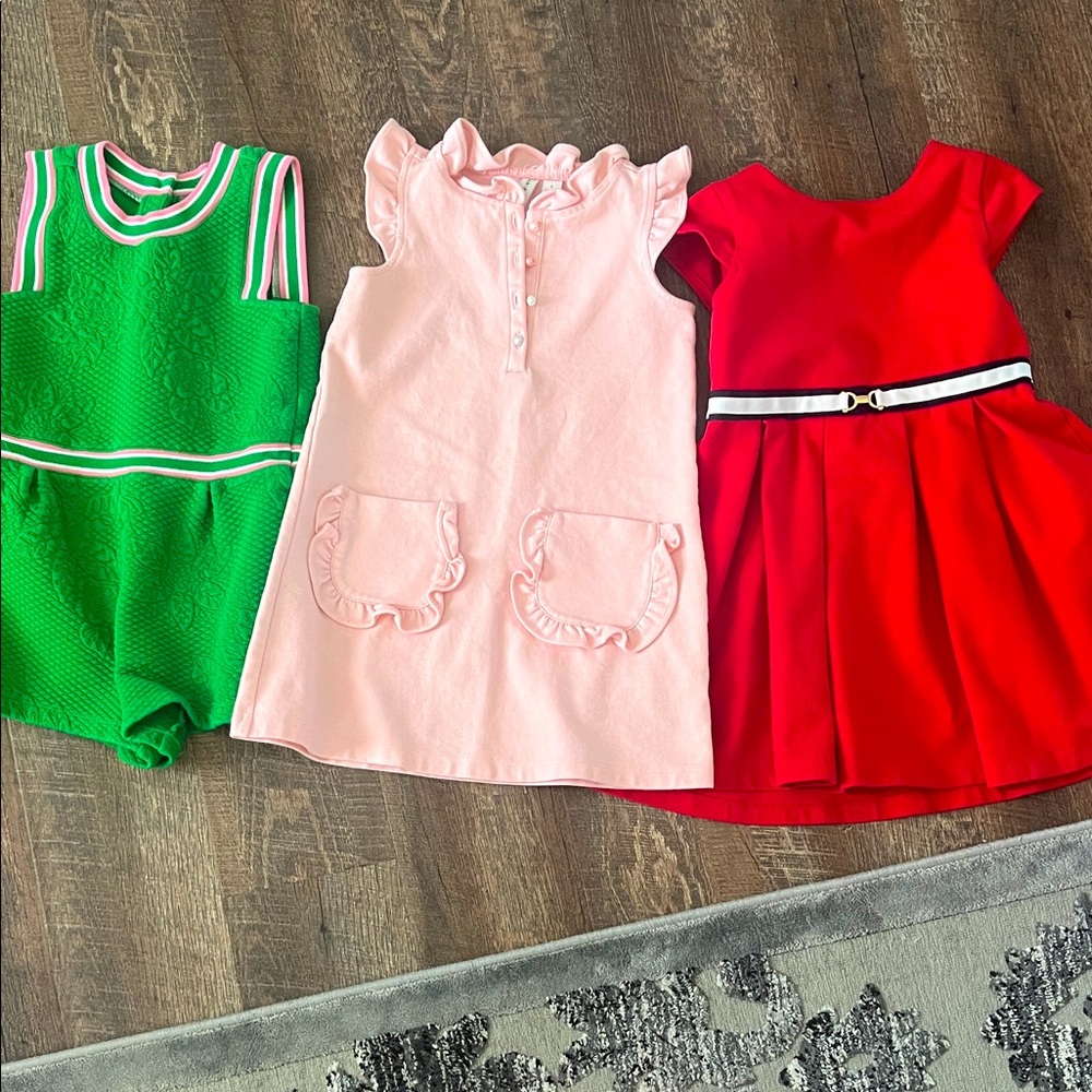 Janie and Jack dresses and Romper